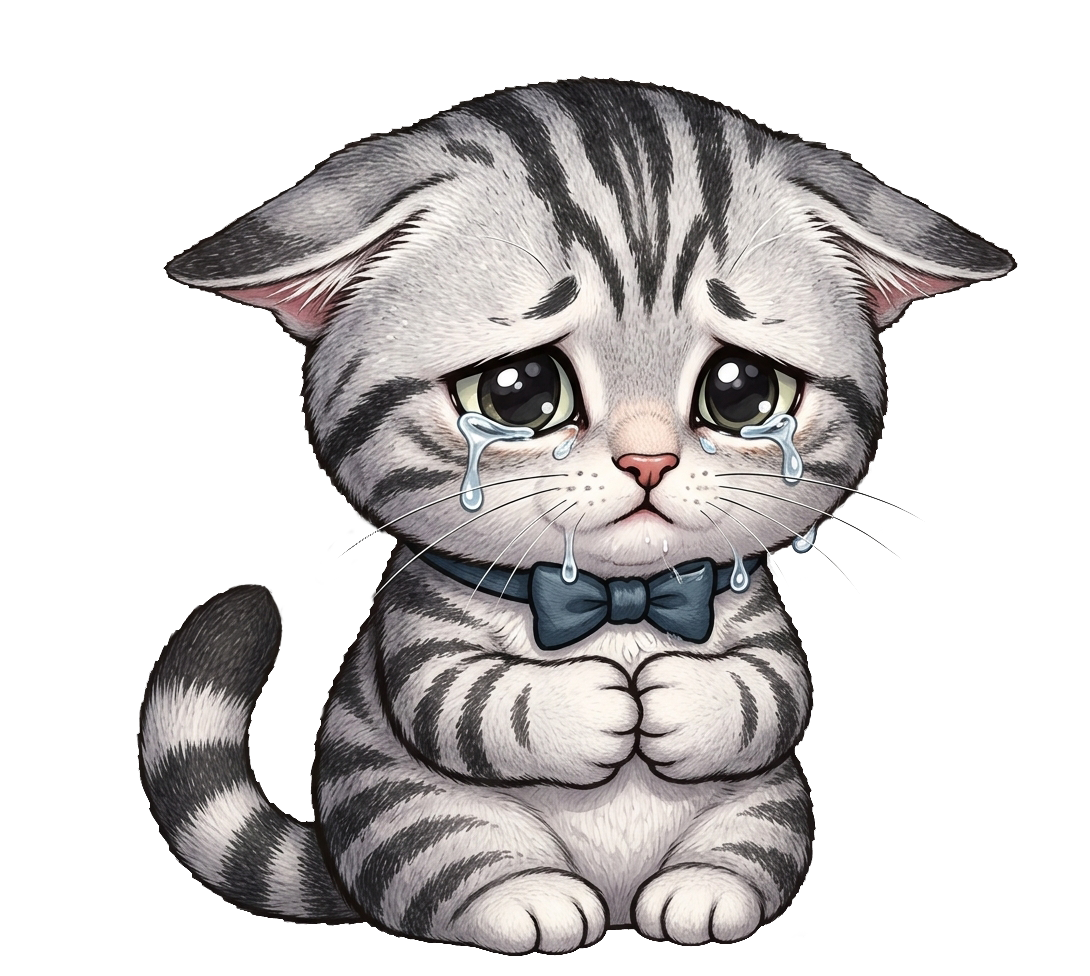 Sticker Romeo llorando