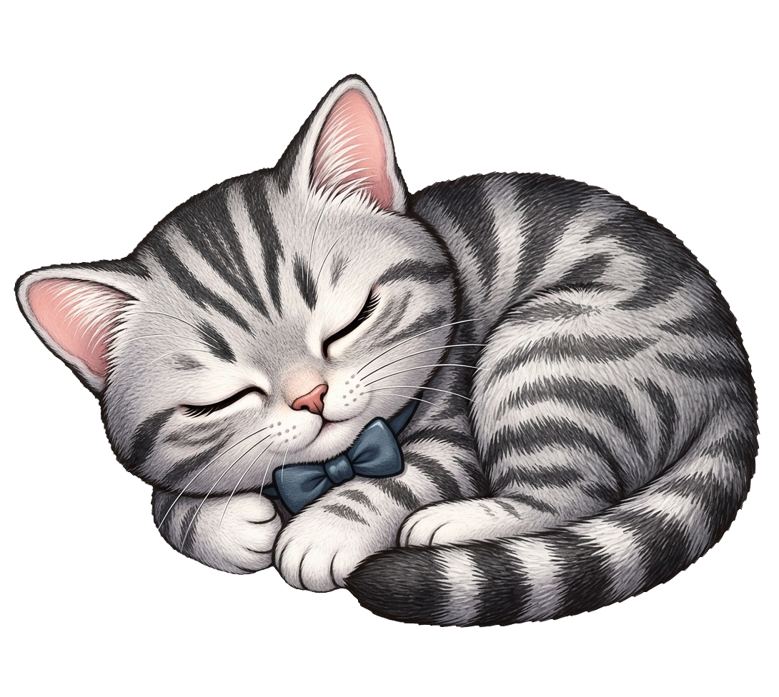 Sticker Romeo durmiendo